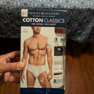 Tommy Hilfiger Men's Cotton Classics Underwear - White